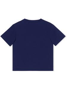 Gucci Kids T-shirt met logoprint - Blauw