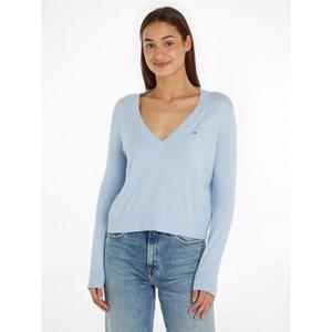 Tommy Jeans Curve Trui met V-hals TJW ESSENTIAL VNECK SWEATER EXT