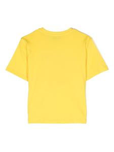 Moschino Kids Teddy Bear katoenen T-shirt - Geel