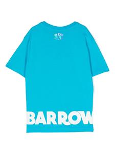 Barrow kids Katoenen T-shirt met logoprint - Blauw