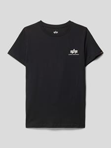 Alpha Industries T-Shirt ALPHA INDUSTRIES Kids - T-Shirts Basic T Small Logo Kids/Teens