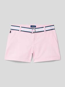 Polo Ralph Lauren Teens Regular fit korte broek met riem