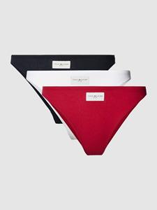 Tommy Hilfiger Underwear Bikinislip "3P BIKINI", (Packung, 2 St., 3er), in feiner Rippoptik mit Tommy Hilfiger Logo-Badge