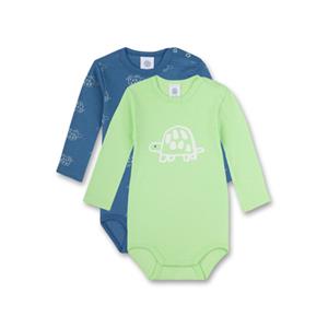 Sanetta Bodysuit Twin Pack S child pad lichtgroen/blauw