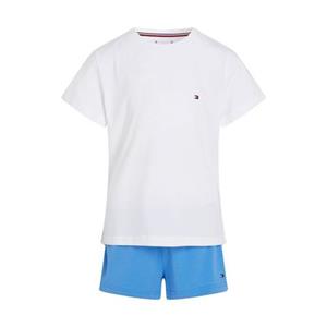 Tommy Hilfiger Underwear Pyjama "SS SHORT PJ SET BASICS", (Set, 2 tlg.), Kinder bis 16 Jahre