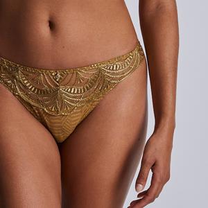 Aubade Vibes Tanga Slip, Kleur: Sublime Bruin