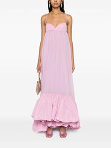 PINKO Morellino A-line gown - Roze