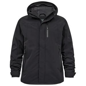 Deerhunter  Sarek Shell Jacket With Hood - Regenjas, zwart