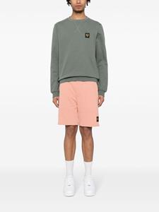 Belstaff Katoenen sweater met logopatch - Groen
