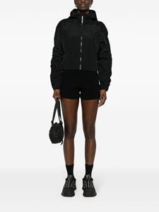 Calvin Klein logo-print hooded jacket - Zwart