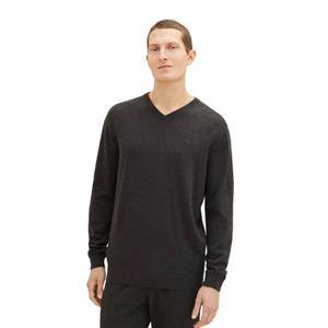 TOM TAILOR Sweatshirt basic v-neck knit