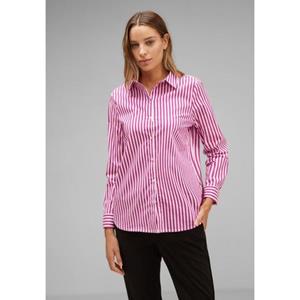 STREET ONE Blusenshirt QR Striped office blouse