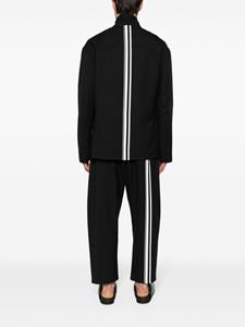 MORDECAI tapered cropped trousers - Zwart