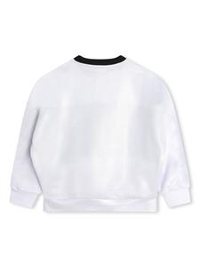 Dkny Kids Sweater met logoprint - Grijs
