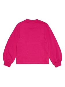 MAX&Co. Kids Sweater met geborduurd logo - Roze