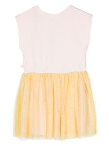 Billieblush sun-print cotton dress - Roze
