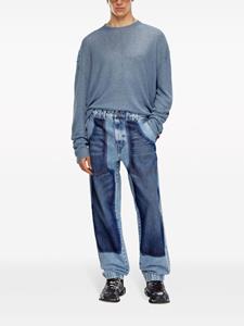 Diesel D-P-5-D 0ghaw mid-rise tapered jeans - Blauw
