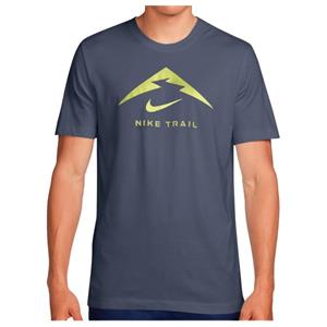 Nike  Dri-FIT Trail Running Shirt - Sportshirt, blauw
