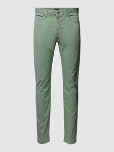 Boss Slim fit broek in effen design, model 'Delaware'