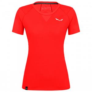 Salewa  Women's Agner AM - Merinoshirt, rood