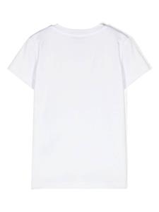 John Richmond Junior logo-print cotton T-shirt - Wit