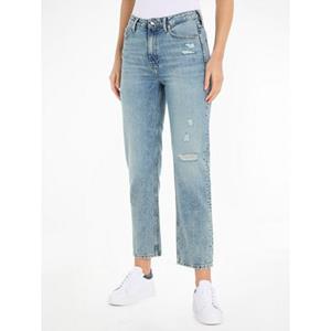 Tommy Hilfiger Straight-Jeans "CLASSIC STRAIGHT HW A MIO WRN", mit Logostickerei