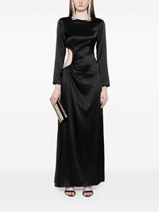 Cynthia Rowley Striking zijden jurk - Zwart