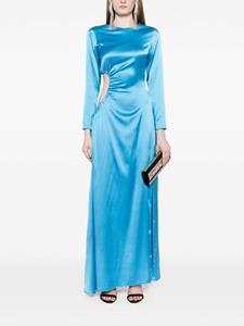 Cynthia Rowley Striking zijden jurk - Blauw