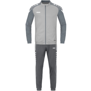 JAKO Performance Trainingsanzug Polyester Kinder 845 - soft grey/steingrau