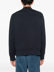 Woolrich Men logo script crewneck melton