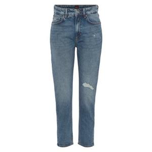 BOSS ORANGE Stretch-Jeans "Elsa Mid Rise Mid Waist, mittlere Leibhöhe Premium Denim Jeans", im stonewashed Look