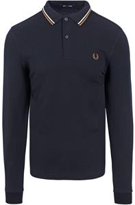 fredperry Fred Perry - Twin Tipped Navy/Snowh/Shsto - Longsleeve