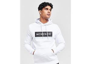 McKenzie Carbon Overhead Hoodie - White- Heren