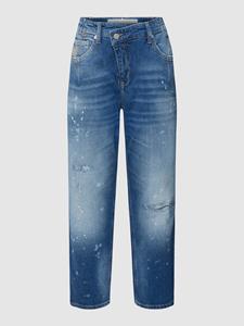 MAC Jeans in used-look, model 'CRISSCROSS STAR'
