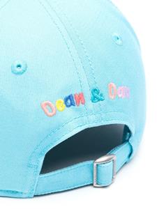 Dsquared2 patch-detail baseball cap - Blauw