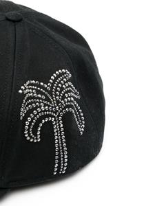 Palm Angels PA Milano rhinestone-detail hat - Zwart