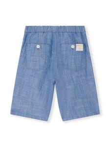 Bonpoint Chambray shorts - Blauw