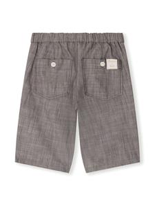 Bonpoint Chambray shorts - Grijs
