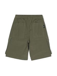 Aspesi Kids poplin cargo shorts - Groen