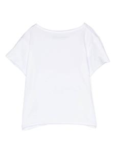 Zadig & Voltaire Kids logo-printed cotton T-shirt - Wit