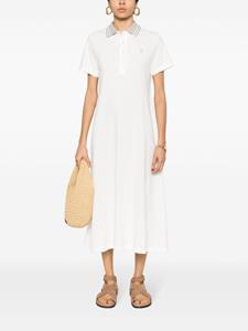 Brunello Cucinelli polo-shirt midi dress - Wit