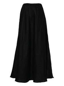 Faithfull the Brand Heba linen maxi skirt - Zwart
