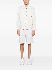 Craig Green Barrel cotton bermuda shorts - Wit