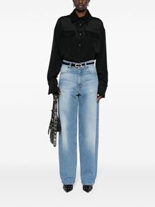 The Mannei mid-rise tapered-leg jeans - Blauw