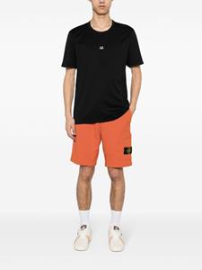 Stone Island Compass-badge cargo shorts - Oranje