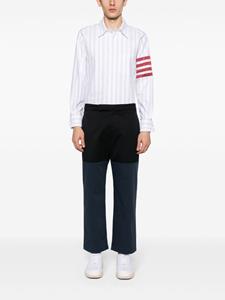 Thom Browne Unconstructed Combo straight-leg trousers - Blauw