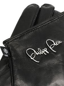 Philipp Plein Handschoenen met geborduurd logo - Goud