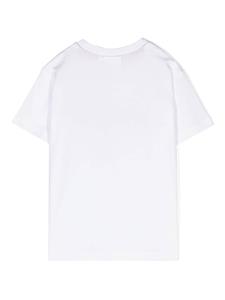 HUGO KIDS logo-print jersey T-shirt - Wit