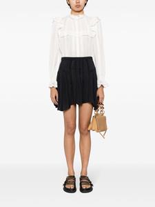MARANT ÉTOILE Jorena asymmetrical miniskirt - Zwart