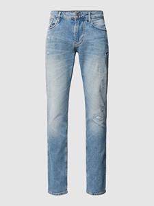 Emporio Armani Regular fit jeans in destroyed-look